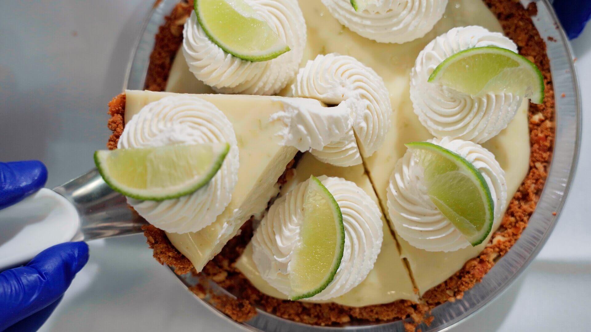 Key Lime Pie Recipe with White Chocolate Pretzel Crust